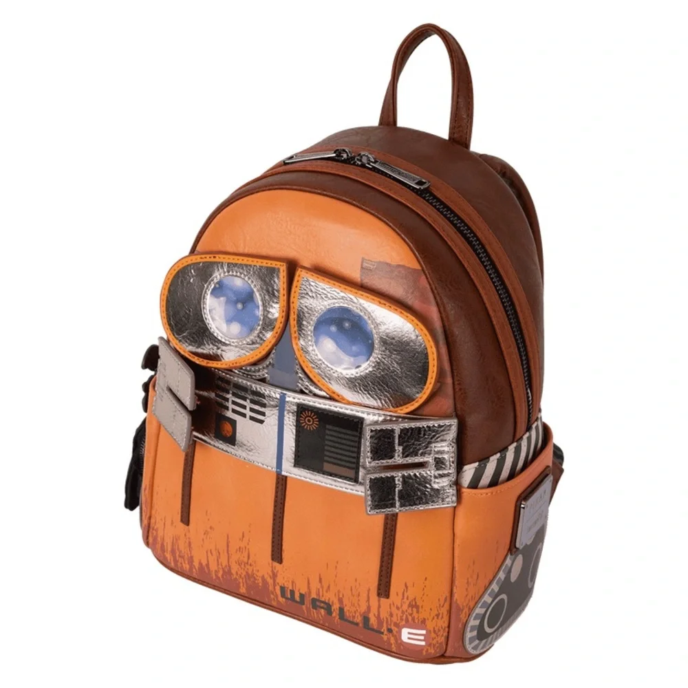 WALL-E Cosplay Lentincular Mini Backpack with Coin Bag NWT